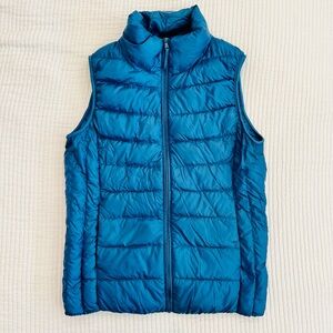 Uniqlo Vibrant Blue Quilted Vest
